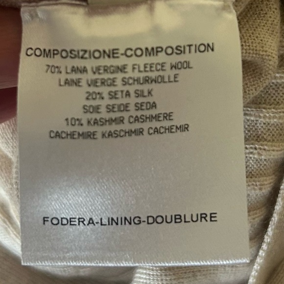 Stella McCartney Cream Knit Cardigan - Picture 6 of 6